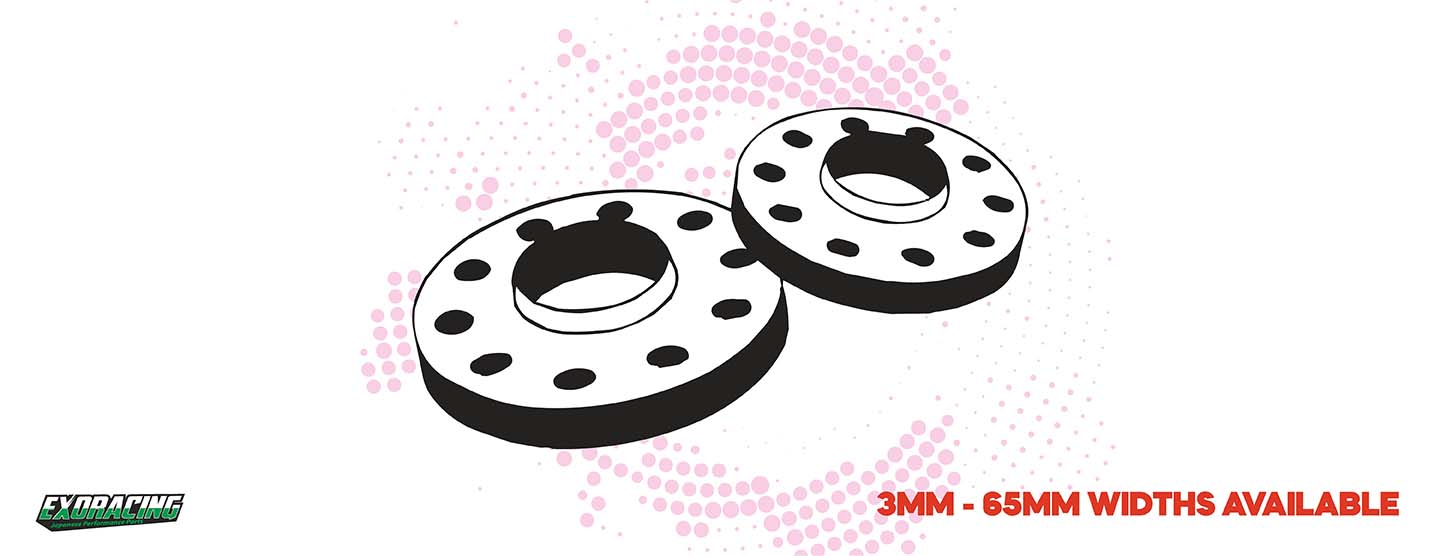 alloy wheels spacers diagram