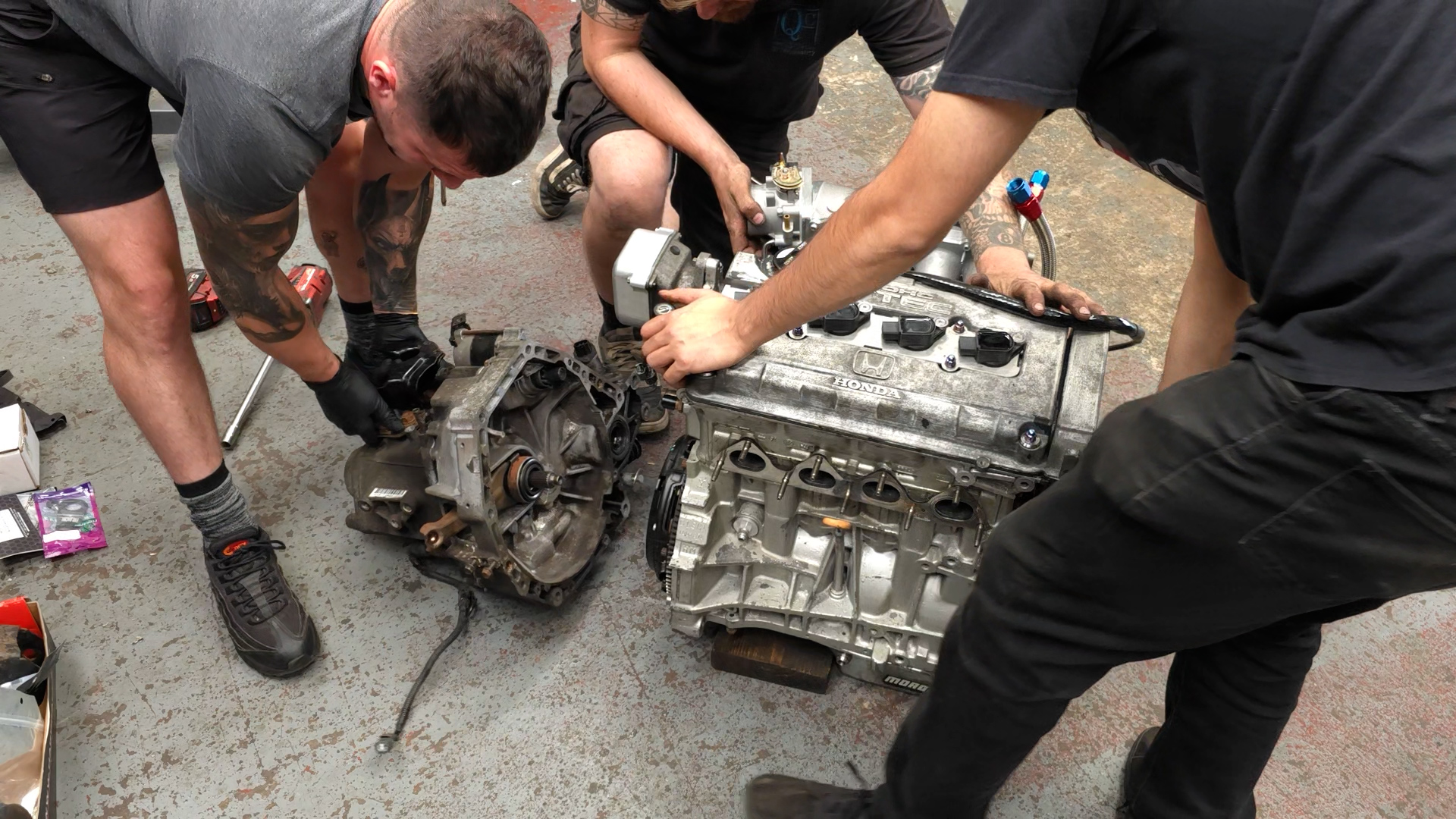 gearbox removal