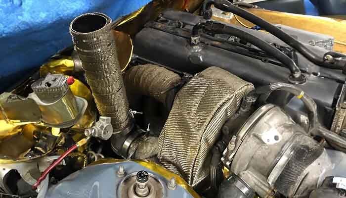 Martin Wonnacott toyota chaser engine bay